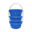 Portacomidas Redondo Setx3 Azul Claro 03682AZULCLARO