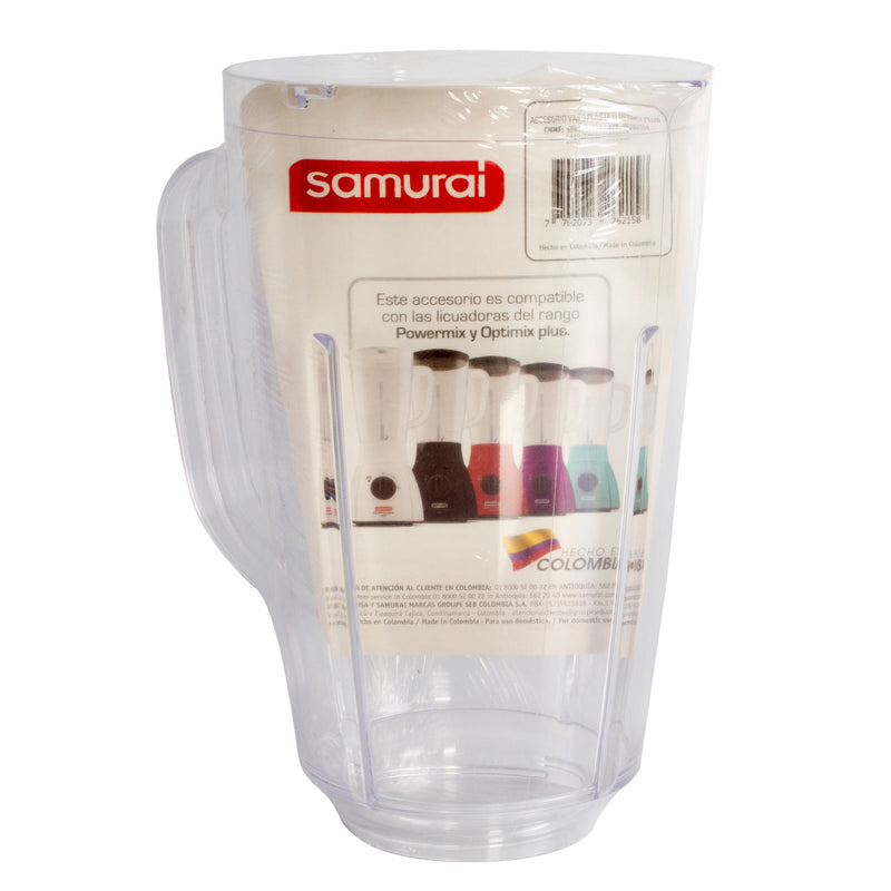 Vaso Plastico para Licuadora Samurai Optimix Plus