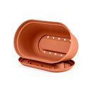 Matera Oval Rafia de 4, Cm Terracota 12997