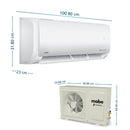 Aire Inverter Mabe 18000 BTU 220V Blanco MMI18CDBWCCC9