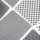 Malla Diamante filtro orificio 5x5mmx2.0m ancho negro Rollo x30MT 3100293NEGROPE