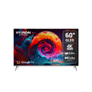 Televisor QLED Hyundai 60" Negro 4K UHD Google TV HYLED6005QG