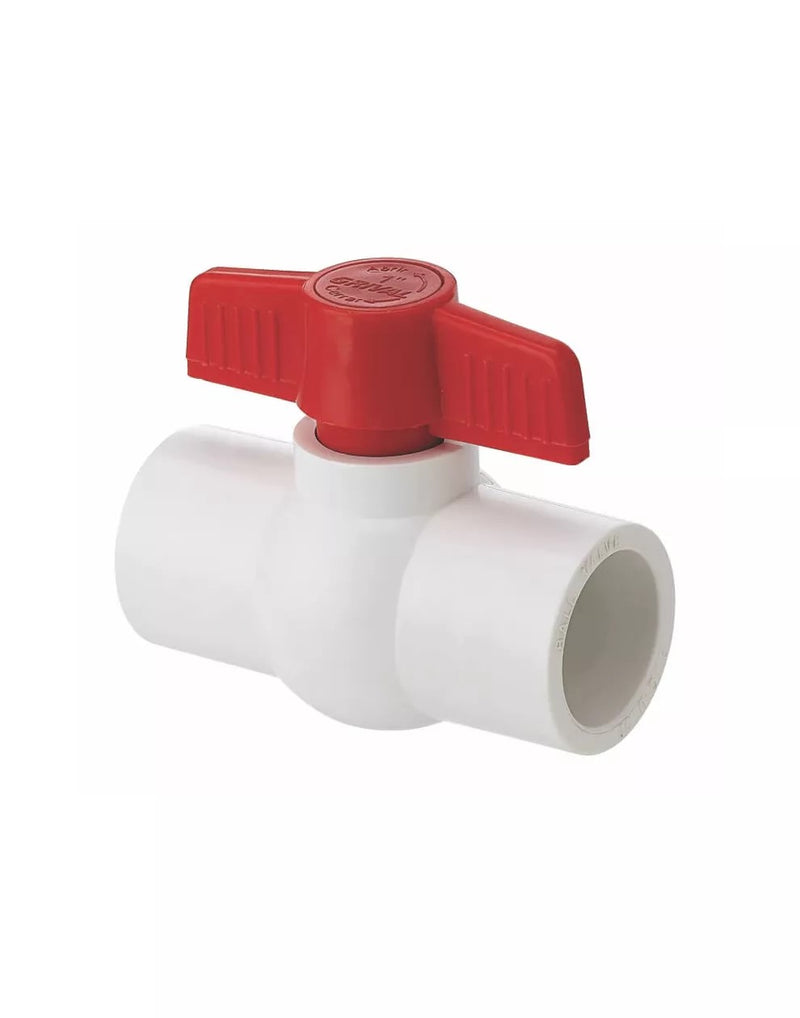 Válvula De Bola En PVC Soldada Bolsa X 6 Unidades 797513331