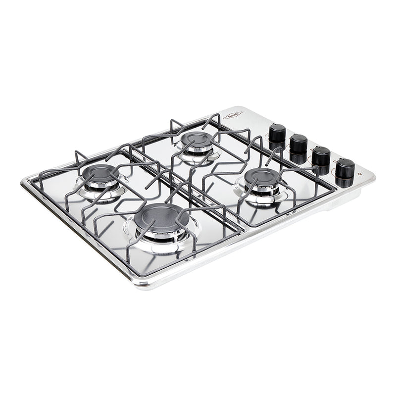 Cubierta de Empotrar 60x43cm 4 Puestos Gas Propano Aluminio 9003283