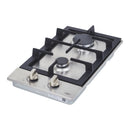 Cubierta Haceb 30 cm 2 Puestos Gas Natural Inox 9002978