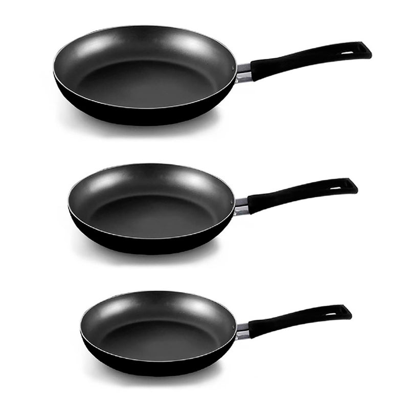 264800   Juego de Sartenes Antiadherente 18, 20 y 24 Cms Basic.