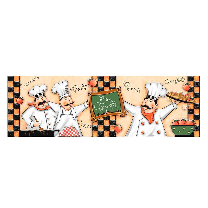 Liston Bon Apetit Multicolor 13.5X13.5Cms