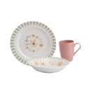 Vajilla Perlasa 9 Piezas 3 Puestos Multicolor VL127L030109