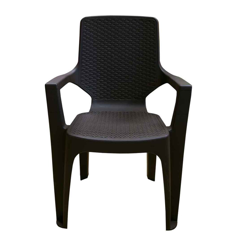 Silla Reggina Con Brazos Original - Rattan - Wengue