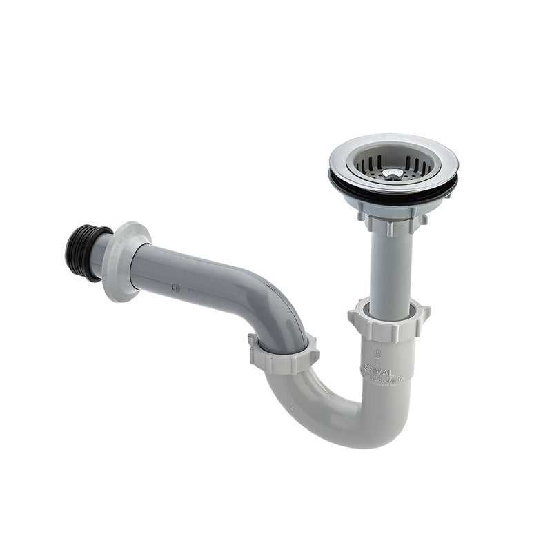 Canastilla 4" Cromada + Sifón en P 935180001