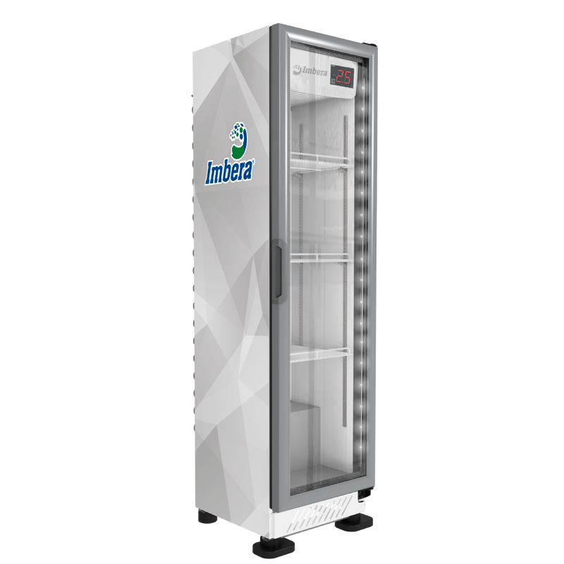 Refrigerador Vertical de 250 Litros Blanco Gris