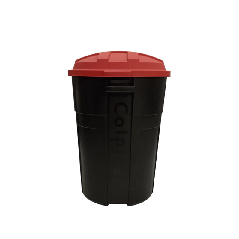 1220   Tanque de 105lt con tapa color rojo