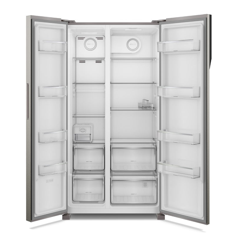 ERSA53V3HVG   Nevecon No Frost Side By Side de 531 Litros Silver