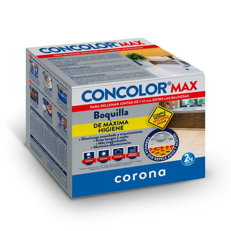 Concolor Max Blanco Hueso X 2Kg