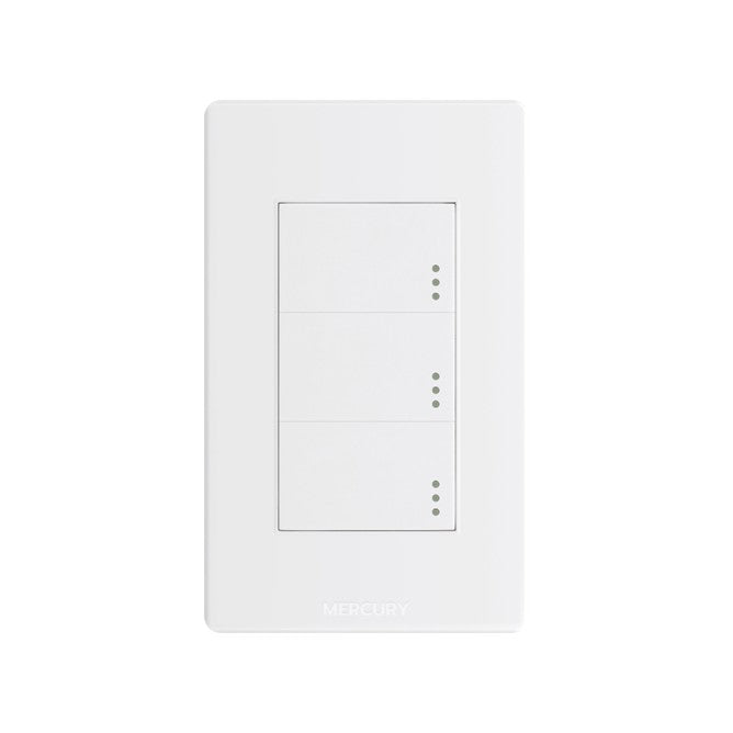 Interruptor Triple Plus Blanco ETI175