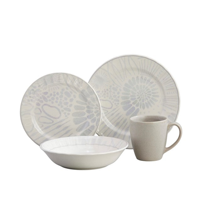 Vajilla Corona Amonita 4 puestos 16 piezas VL102K040116