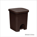 Papelera Mimbre de 6 Litros Café 07574CAFE