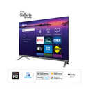 Televisor Smart QLED 32" HD con Roku Negro HYLED3258QR