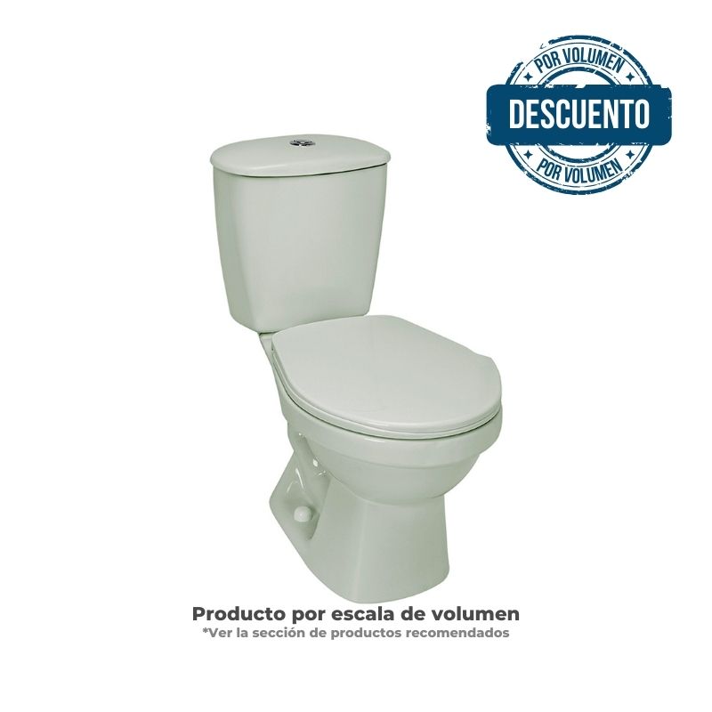 Sanitario Laguna 4.8 Litros Verde Claro