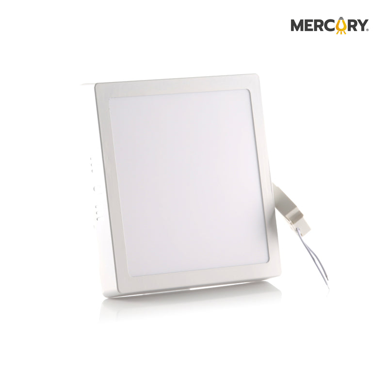 Panel LED de 18 Watts 8" Blanco Cuadrado para Sobreponer x 1 Unidad IPL27