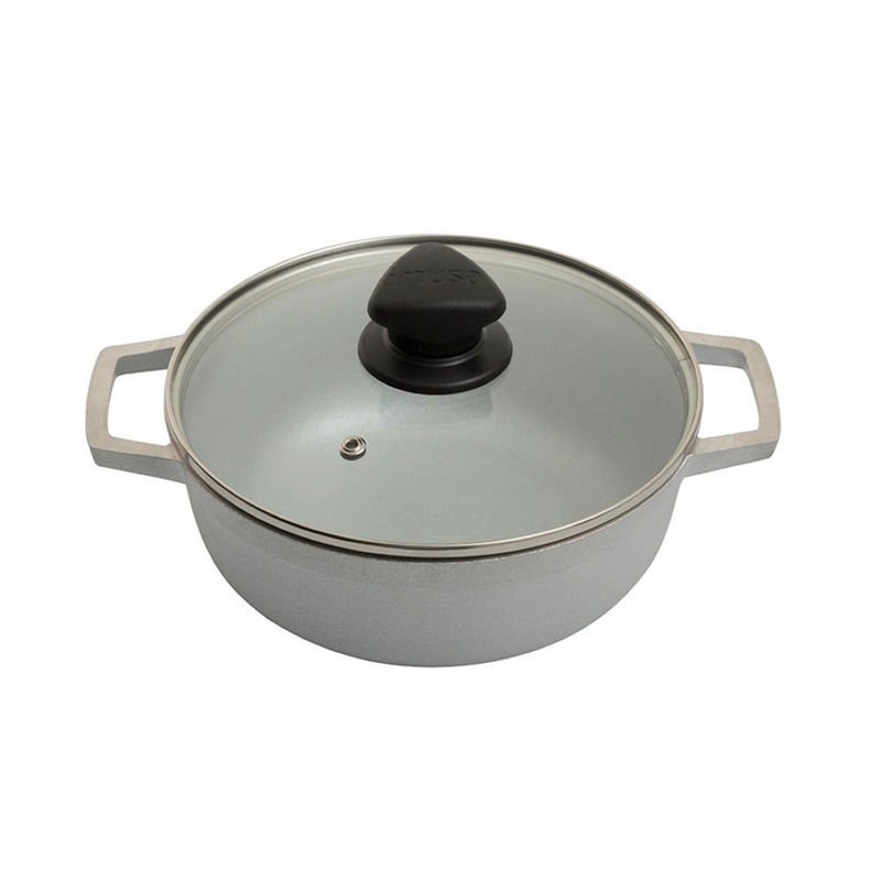 Caldero Imusa 18 Cms- 1.5 Lts Original Tapa de Vidrio N.2 8042100
