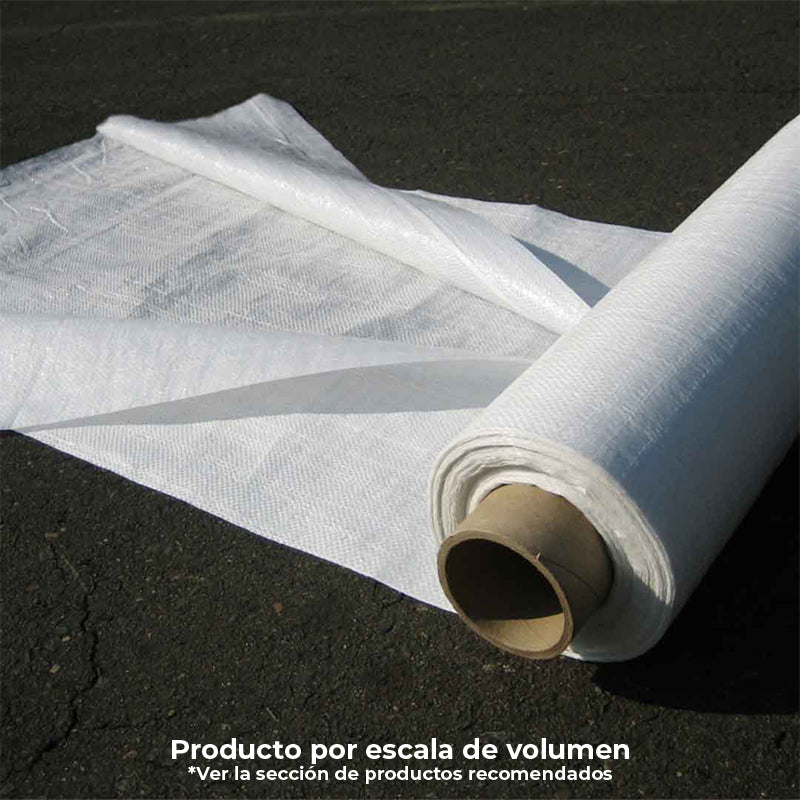 Tela Polipropileno 0.60 x 2000 MT Blanca