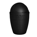 Papelera Rattan Polar Negro 07550NEGRO