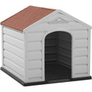 Casa para Perros Gris Hielo/Terracota 14417