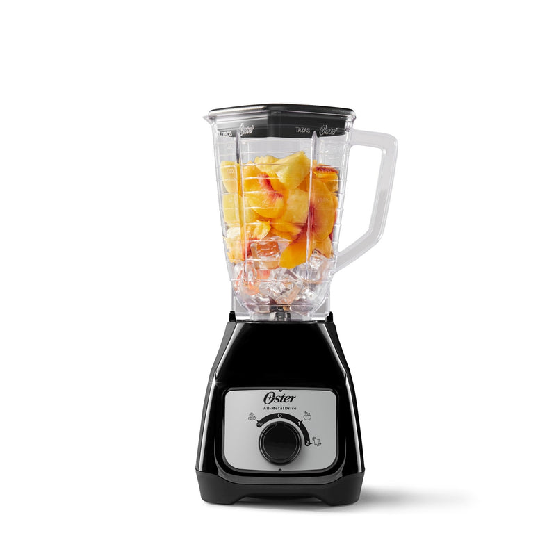 Licuadora Oster Vaso de Plastico de 1.3Lt 2 Velocidades Negro 2110673