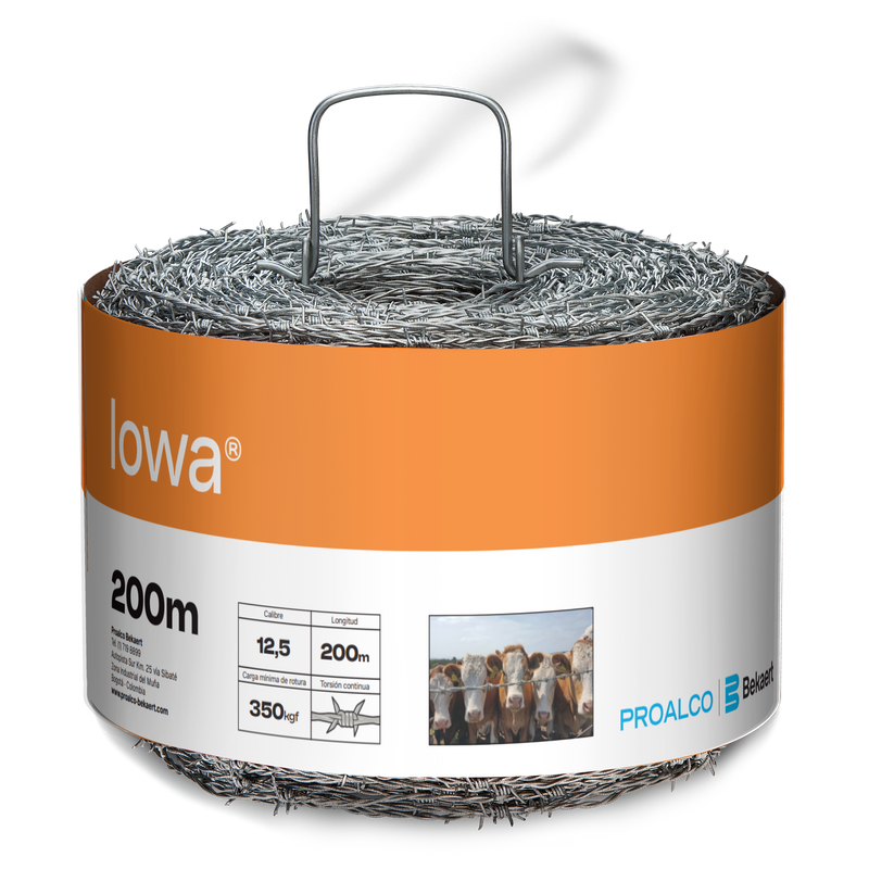 Púas iowa calibre 12.5 X 200 Metros -212785-259724