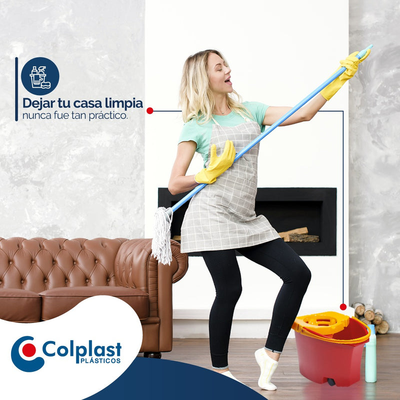 Balde 12 Litros con Escurridor 040