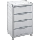 Armario Cajonero Barú Gris Claro 6947