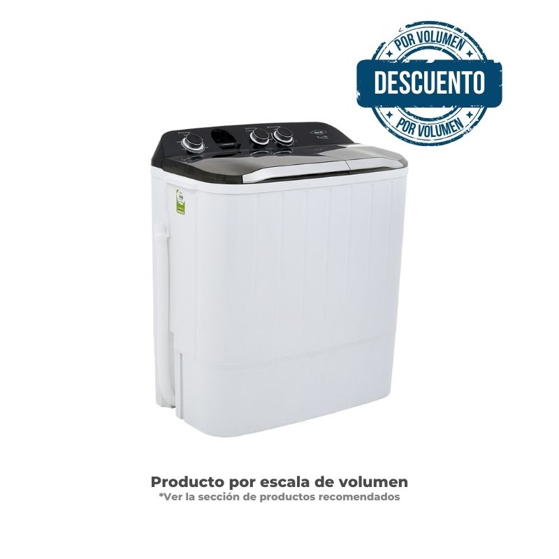 9003009    Lavadora Semiautomática de 7Kg Blanco