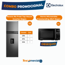 Combo Electrolux X3 Neveras Top Mount Inverter 239-291-323L Colores Surtidos + Microondas COMBO3NEVERAS