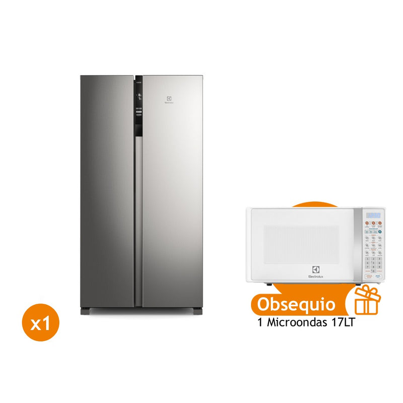 Combo 1 Nevecon 531LT Silver + Obsequio Microondas 17LT COMBOINOX17LT