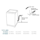 Lavadora Automática de 9 Kg Diamond Gray LMA9020WDGAB0