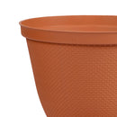 Matera Redonda Red Rafia de 3, Cm Terracota 12995