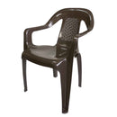 Silla Oceanía con Brazos Peletizada (Espaldar Ratan) - Wengue. 921