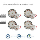 Juego de Té Corona Toys Holidays 8 Piezas 4 Puestos Multicolor SL134L030108