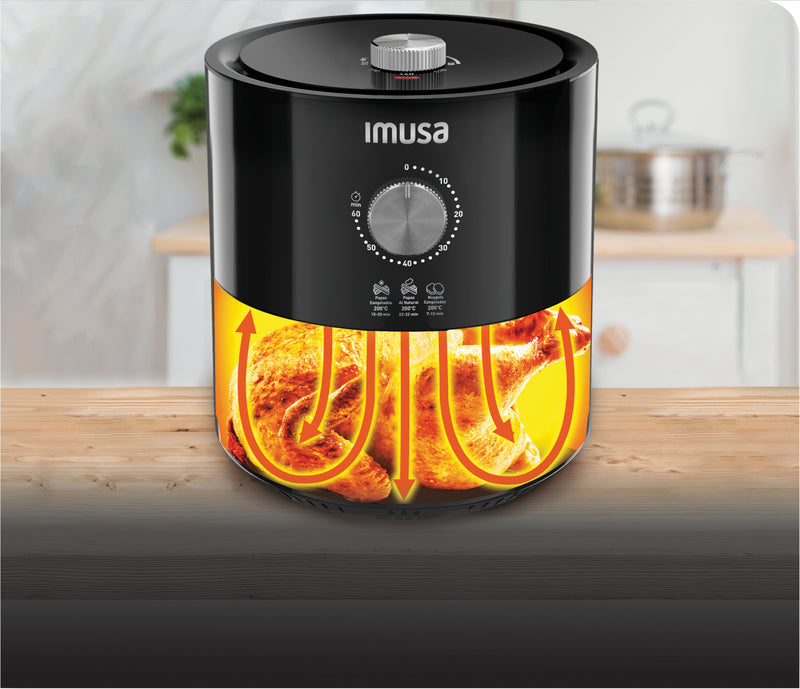 Freidora Air Fry Ultra de 4 Litros Negro EZ115856