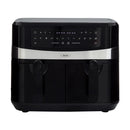Freidora Doble Canasta Haceb 8 Litros 120 Voltios Negro 9002770