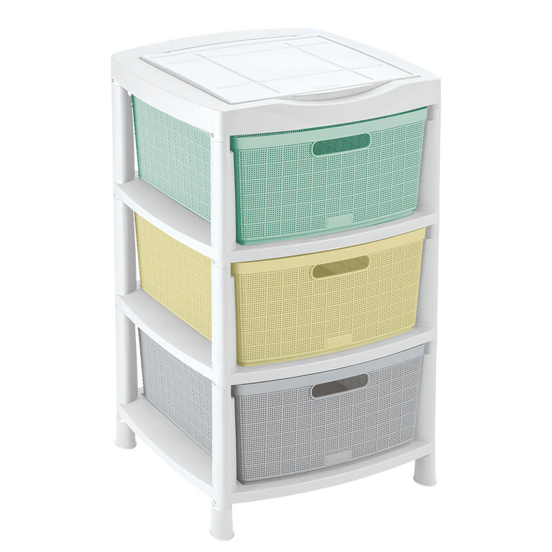 Gavetero Fique 3 Gavetas Bb Combinado 12548