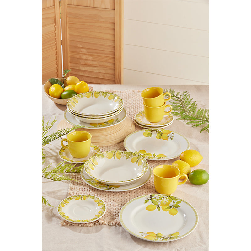 Vajilla Corona Limoncello 4 puestos 16 piezas VL157K040116