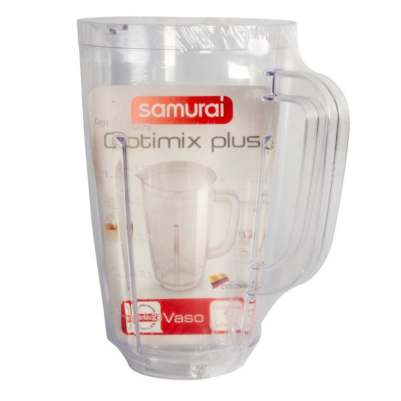 Vaso Plastico para Licuadora Samurai Optimix Plus