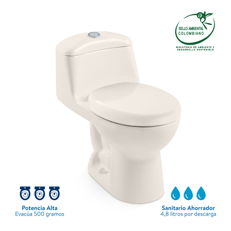 Sanitario Smart Redondo Single Bone