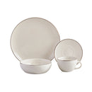 Vajilla 4 Puestos 16 Piezas Harmony Plateado VL161D040116