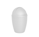 Papelera Rattan Polar Blanco 07532BLANCO