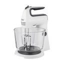 Batidora de Mano y Pedestal Tapa de Vidrio 6 Velocidades Blanco 2121775