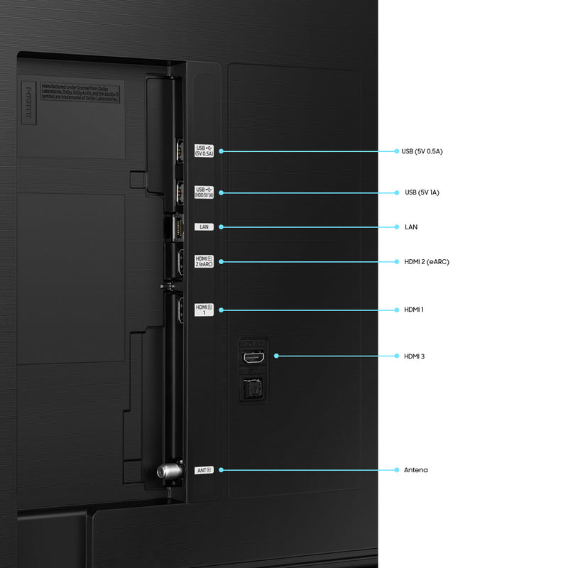 Televisor LED 50" UHD 4K Smart Crystal Gray UN50DU8000KXZL