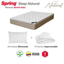 Colchon Sleep de 140x190 27Cm + Almohada + Protector 30205552